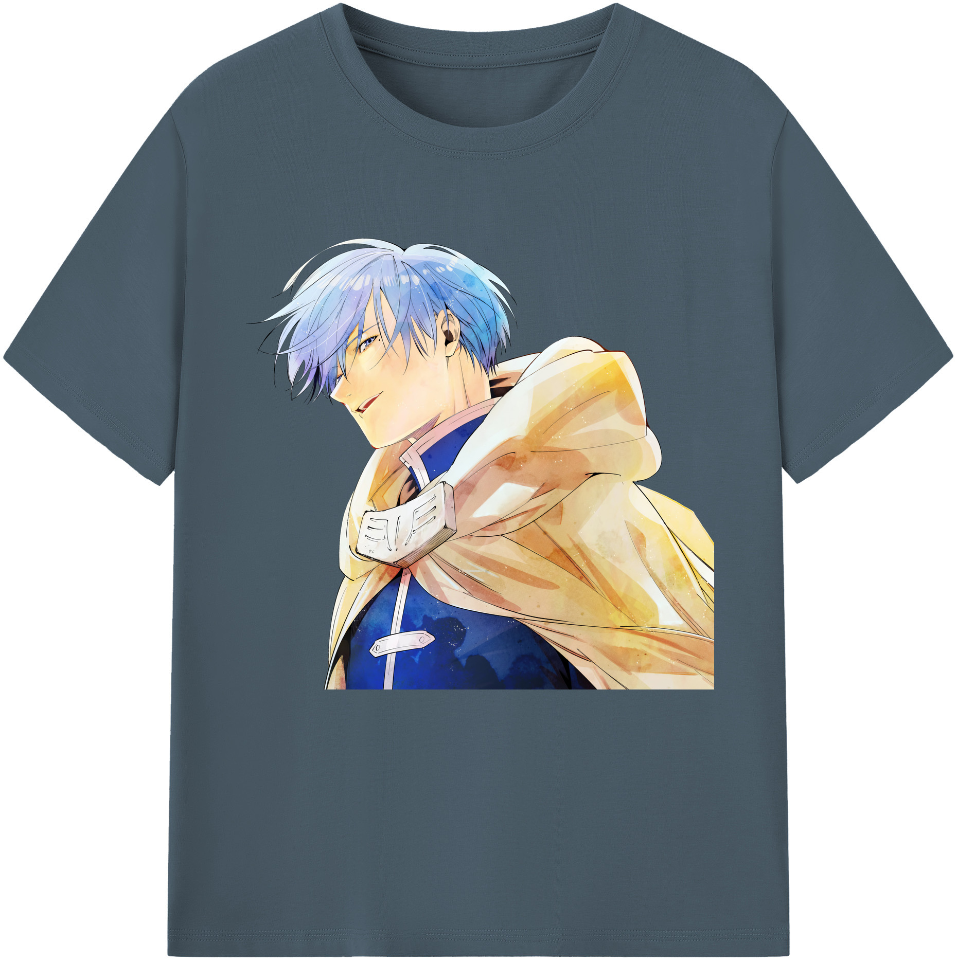 （画像用） 葬送のフリーレン Frieren 綿100％半袖Tシャツ（フロントプリント）